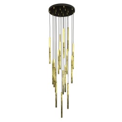 Modernus pakabinamas šviestuvas SELTER 17 PREMIUM GOLD  