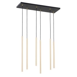 Modernus pakabinamas šviestuvas SELTER 6 GOLD