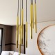 Modernus pakabinamas šviestuvas SELTER 7 PREMIUM GOLD Modernus pakabinamas šviestuvas SELTER 7 PREMIUM GOLD