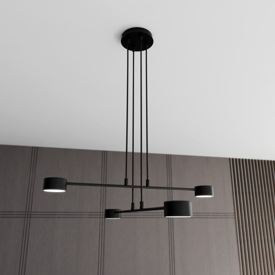 Pakabinamas šviestuvas MODUS 4 BLACK Pakabinamas šviestuvas MODUS 4 BLACK