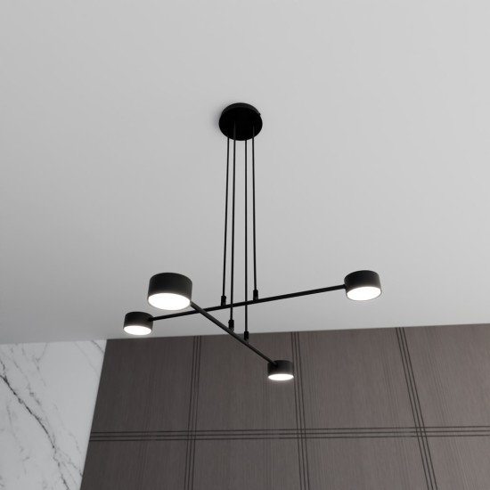 Pakabinamas šviestuvas MODUS 4 BLACK Pakabinamas šviestuvas MODUS 4 BLACK