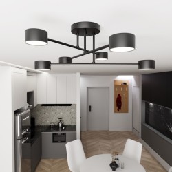 Pakabinamas šviestuvas HALO 6 BLACK Pakabinamas šviestuvas HALO 6 BLACK