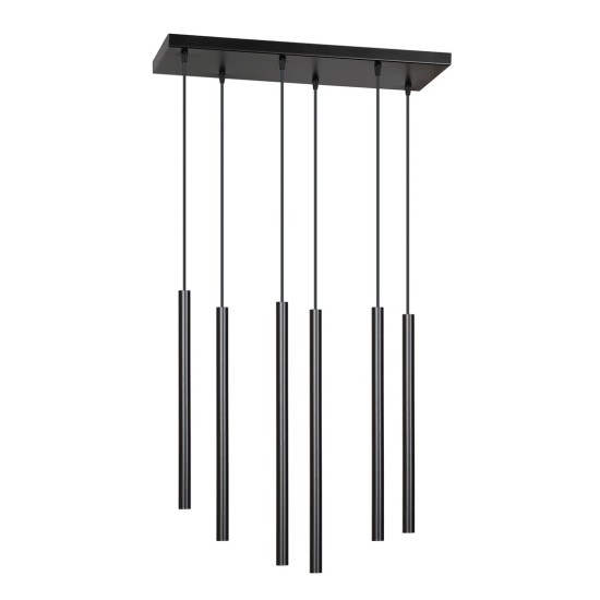 Modernus pakabinamas šviestuvas SELTER 6 BLACK Modernus pakabinamas šviestuvas SELTER 6 BLACK