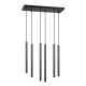 Modernus pakabinamas šviestuvas SELTER 6 BLACK Modernus pakabinamas šviestuvas SELTER 6 BLACK