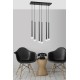Modernus pakabinamas šviestuvas SELTER 6 BLACK Modernus pakabinamas šviestuvas SELTER 6 BLACK
