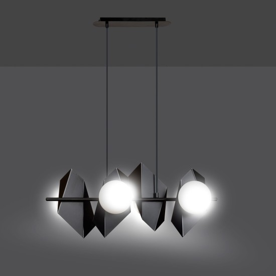 Pakabinamas šviestuvas DRIFTON 4 BLACK