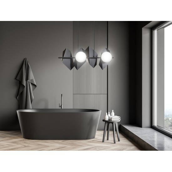 Pakabinamas šviestuvas DRIFTON 4 BLACK