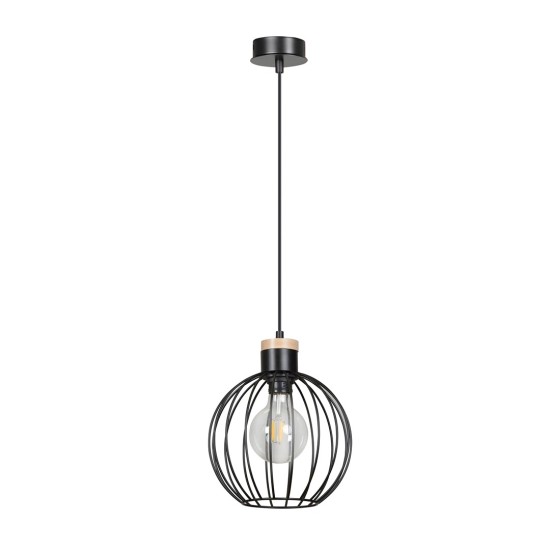 Pakabinamas šviestuvas BARBADO 1 BLACK Pakabinamas šviestuvas BARBADO 1 BLACK