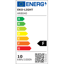 Żarówka LED 10W AR111 GU10 3000K/ Czarny Żarówka LED 10W AR111 GU10 3000K/ Czarny