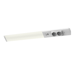 Lampa Podszafkowa Dual 18W 4000K USB-A/C + Gniazda 230V Lampa Podszafkowa Dual 18W 4000K USB-A/C + Gniazda 230V