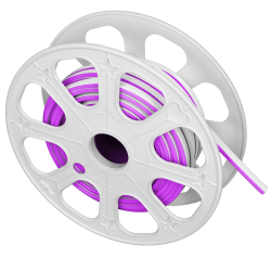 NEON EKO-FLEX Fioletowy 6/12 5m