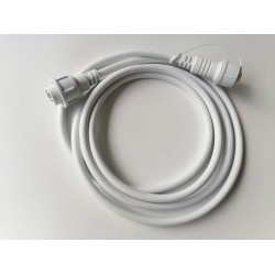 Kabel zasilający/przedłużacz BIAŁY do GIRLANDY 2m Kabel zasilający/przedłużacz BIAŁY do GIRLANDY 2m