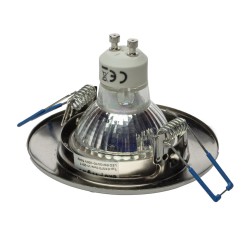 OCZKO OKRĄGŁE GU10 1X5W LED SATYNA OCZKO OKRĄGŁE GU10 1X5W LED SATYNA