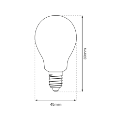 Żarówka LED 5W E14 G45 4000K Żarówka LED 5W E14 G45 4000K