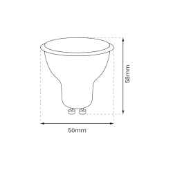 Żarówka LED 9W GU10 4000K Żarówka LED 9W GU10 4000K