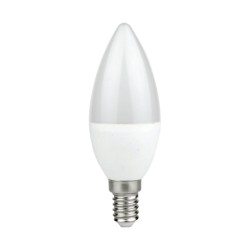 Żarówka LED 7W E14 C37 Świeczka. Barwa: Ciepła