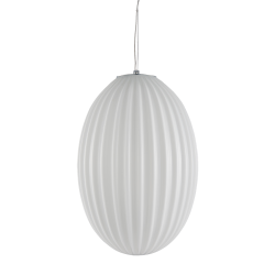 Lampa wisząca Braga Biały 1xE27 Lampa wisząca Braga Biały 1xE27