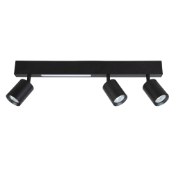 Lampa Sufitowa Magnet 5W+3xGU10 3000/4000K Czarny
