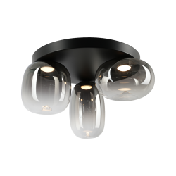Lampa sufitowa VASO SMOKED 12W