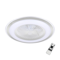 Lampowentylator Zephyr Srebrny 48W LED+ PILOT