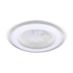 Lampowentylator Zephyr Srebrny 48W LED+ PILOT Lampowentylator Zephyr Srebrny 48W LED+ PILOT