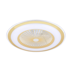 Lampowentylator Zephyr Złoty 48W LED+ PILOT Lampowentylator Zephyr Złoty 48W LED+ PILOT