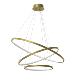 HOOP GOLD 93W LED pakabinamas šviestuvas