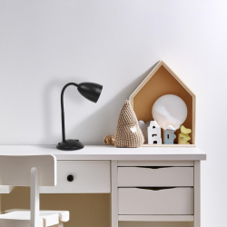Lampka biurkowa Logic Czarny 1xE27