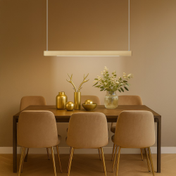 Lampa wisząca LINEA Gold 36W LED 3000K-4000K-5700K
