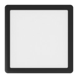Plafon Evora Czarny Square 18W 3CCT Plafon Evora Czarny Square 18W 3CCT