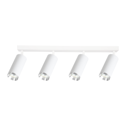 Oprawa Mica Spot Biały + Chrom 4xGU10 Oprawa Mica Spot Biały + Chrom 4xGU10