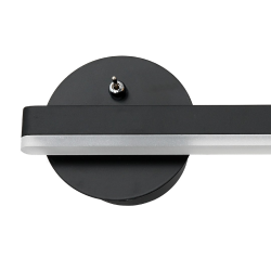 Kinkiet SYDNEY 6W LED BLACK prawy Kinkiet SYDNEY 6W LED BLACK prawy