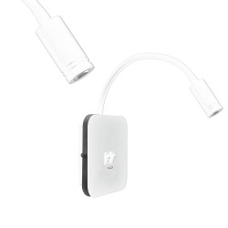 Lampka nocna Base 8W+2W Biały