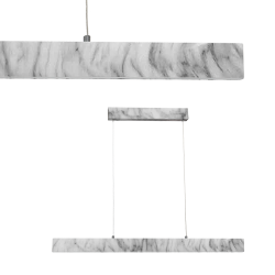 Lampa wisząca Pierce Biały 18W LED