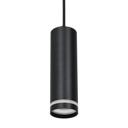 Pipe Ring Track Pendant Light Black 1xGU10 Pipe Ring Track Pendant Light Black 1xGU10