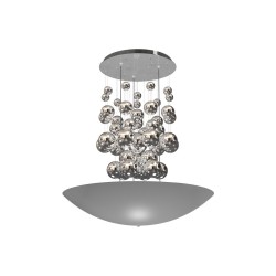 LAMPA WISZĄCA PERLA SILVER 42W LED LAMPA WISZĄCA PERLA SILVER 42W LED