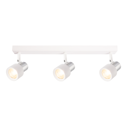 Lampa Sufitowa Cino 3xGU10 Biały + Chrom Lampa Sufitowa Cino 3xGU10 Biały + Chrom