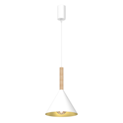 Lampa wisząca Peru Biały 1xE27