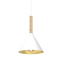 Lampa wisząca Peru Biały 1xE27 Lampa wisząca Peru Biały 1xE27
