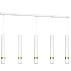 Lampa wisząca Joker 5xGU10 Biały/Złoty Lampa wisząca Joker 5xGU10 Biały/Złoty