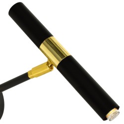 Kinkiet MONZA BLACK/GOLD 1xG9 8W Kinkiet MONZA BLACK/GOLD 1xG9 8W