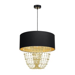 Lampa wisząca ALMERIA BLACK/GOLD 1xE27 Lampa wisząca ALMERIA BLACK/GOLD 1xE27
