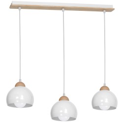 Lampa wisząca Dama Biały 3xE27
