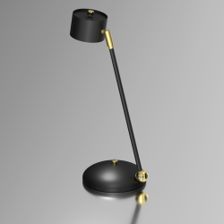 Lampka biurkowa ARENA BLACK/GOLD 1xGX53 Lampka biurkowa ARENA BLACK/GOLD 1xGX53