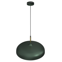 Lampa wisząca LINCOLN GREEN/GOLD 1xE27 45cm Lampa wisząca LINCOLN GREEN/GOLD 1xE27 45cm