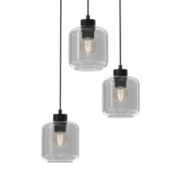 Lampa wisząca SOMBRA SMOKED 3xE27 Lampa wisząca SOMBRA SMOKED 3xE27