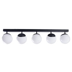Lampa sufitowa SFERA BLACK 5xE14