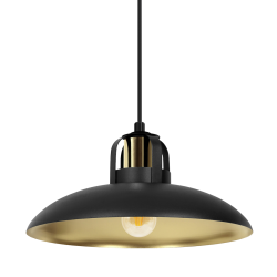 Lampa wisząca FELIX BLACK/GOLD 1xE27 Lampa wisząca FELIX BLACK/GOLD 1xE27