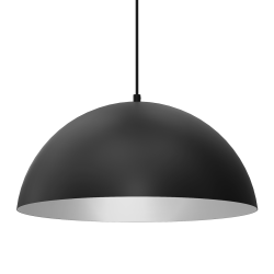 Lampa wisząca Beta Czarny/Biały 1xE27 45cm Lampa wisząca Beta Czarny/Biały 1xE27 45cm